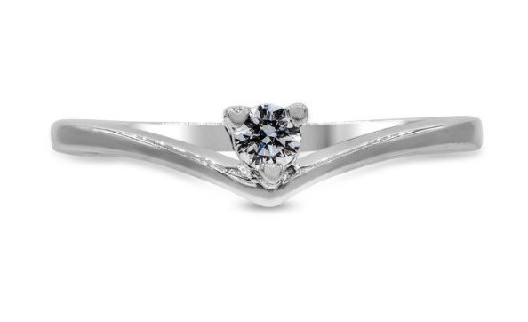 Cincin Berlian Letizia Amore Solitaire Ring. (Karatvan)