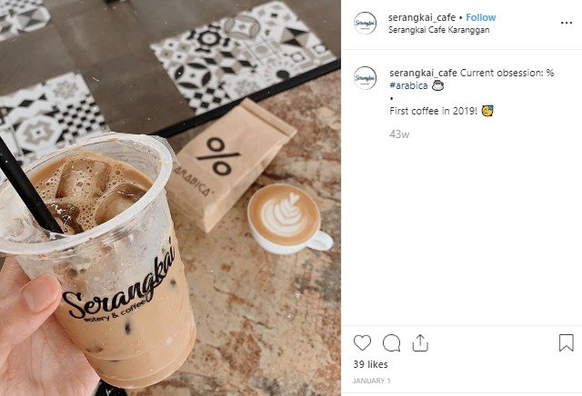 Serangkai Eatery and Coffee. (Instagram/@serangkai_cafe)