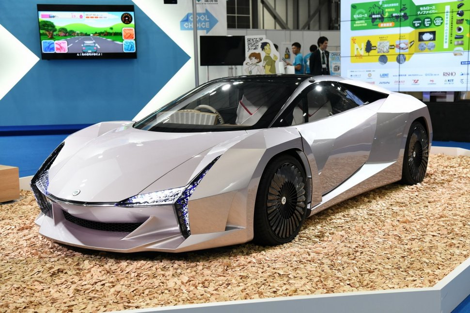 Mobil Nano Cellulose Vehicle (NCV) yang Terbuat dari Bahan Daur Ulang. (Carscoops)