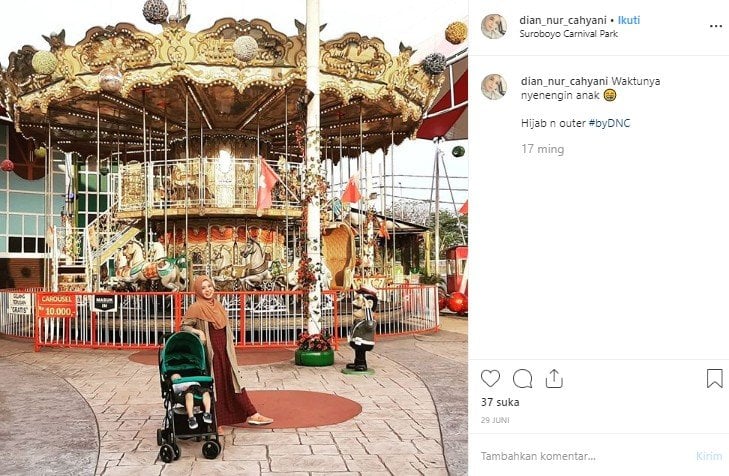 Surabaya Carnival Park. (Instagram/@dian_nur_cahyani)