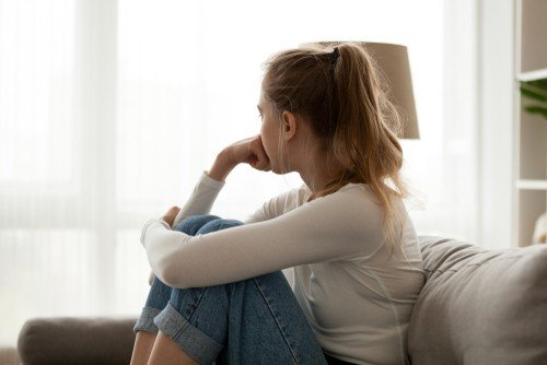Ilustrasi Remaja Depresi. (Shutterstock)
