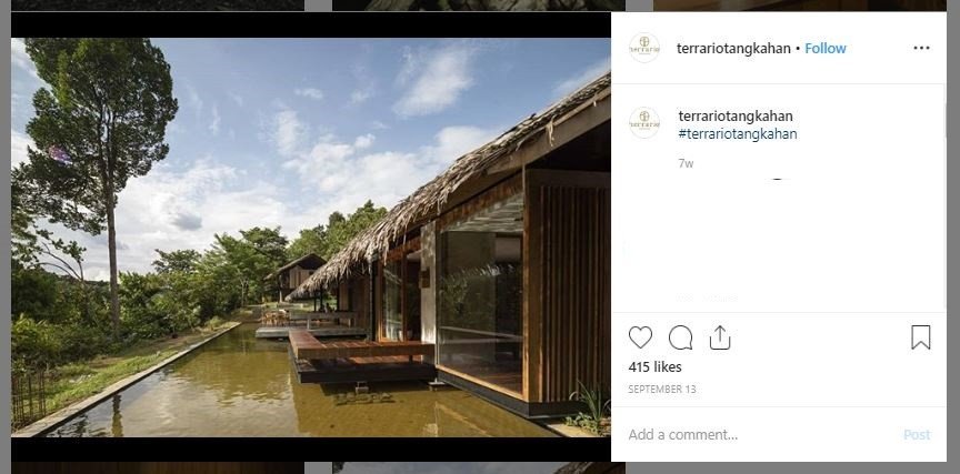 Terrario Tangkahan, Penginapan Milik Nicholas Saputra (instagram.com/terrariotangkahan)