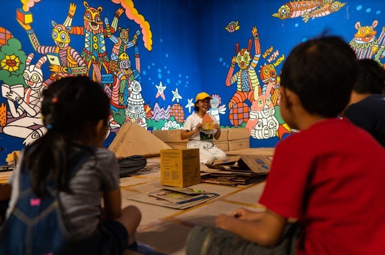 Lokakaraya Anak di Biennale Jogja 2019. (Official Biennale Jogja 2019)