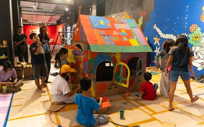 Lokakaraya Anak di Biennale Jogja 2019. (Official Biennale Jogja 2019)