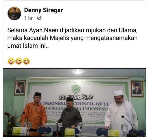 Cuitan Tengku Zul Soal Salam Semua Agama (twitter)
