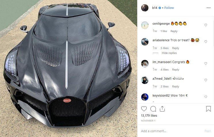 Pangeran Arab Saudi dan mobil termahal di dunia. (Instagram)