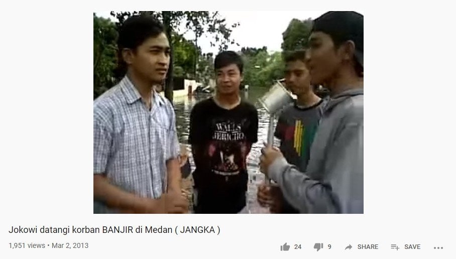 Rabbial Muslim Nasution sempat membuat video parodi Jokowi (YouTube)