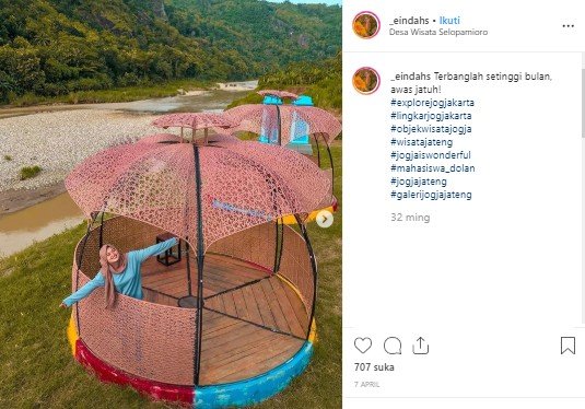 Wisata Lemah Rubuh di Yogyakarta. (Instagram/@_eindahs)