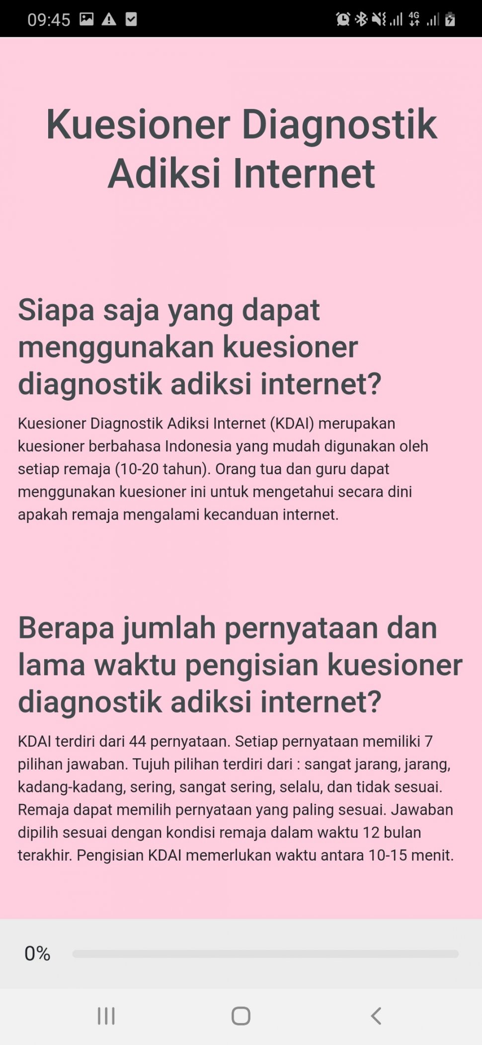 Screenshot Tampilan Aplikasi KDAI