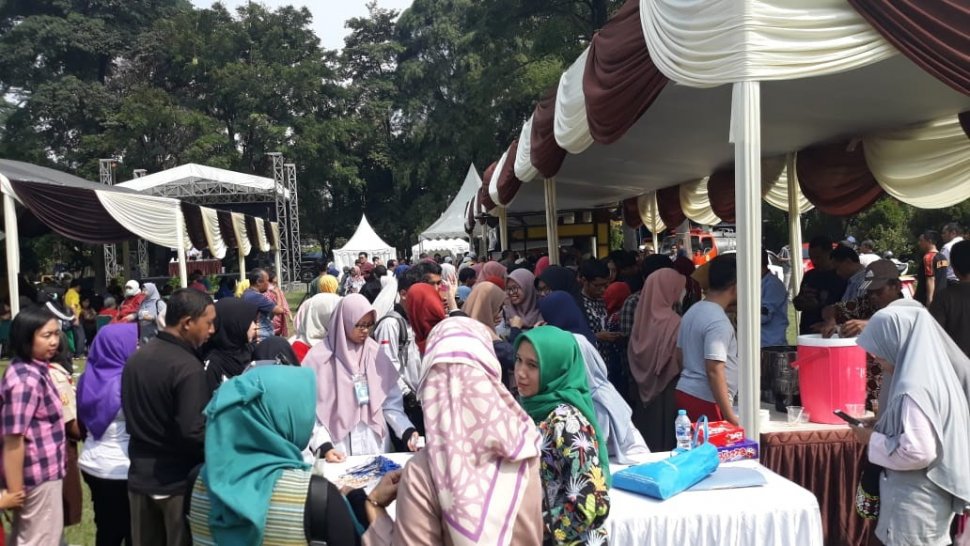 Festival Kuliner Legendaris Bogor 2019. (Suara.com/Rambiga)