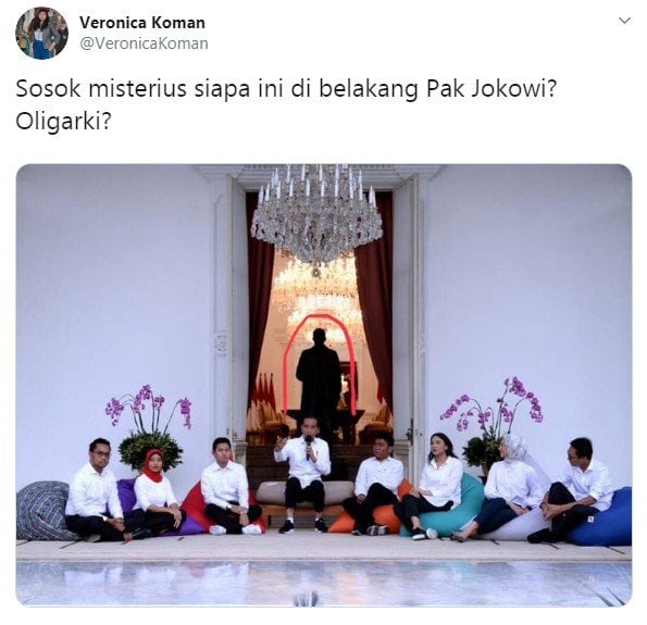 Veronica Koman sebut Jenderal Sudirman oligarki (Twitter/@veronicakoman)