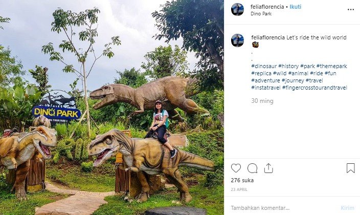 Bak Wisata Ke Zaman Pra Sejarah Begini 5 Potret Seru Dino