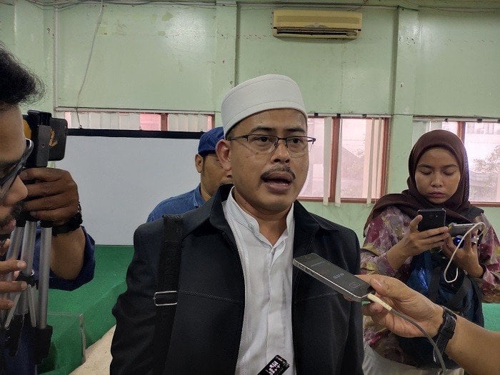 Sekretaris Steering Comittee Reuni 212, Slamet Maarif. (Suara.com/Ria Rizki).