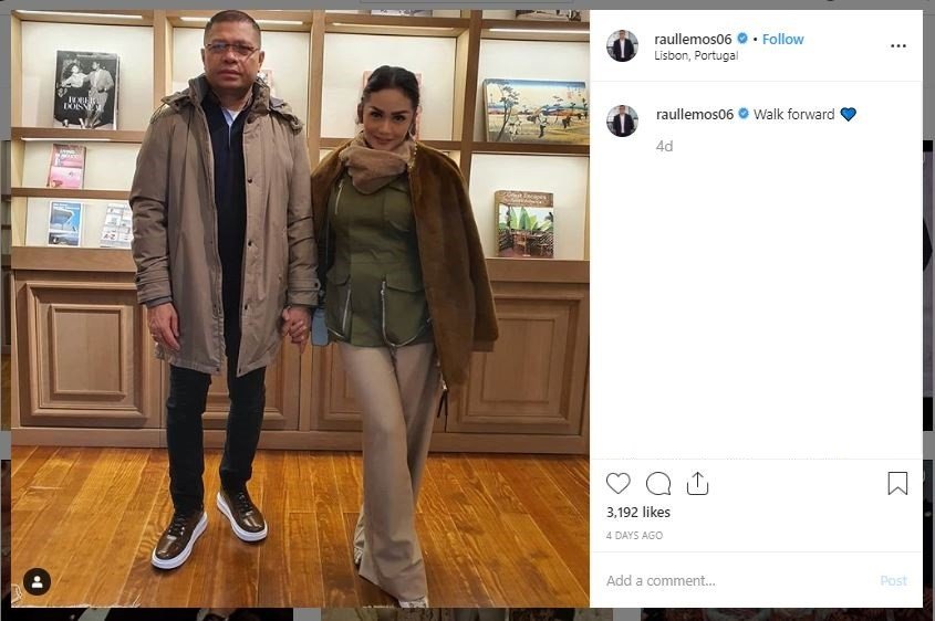 Gaya Liburan Krisdayanti dan Raul Lemos (instagram.com/raullemos06)