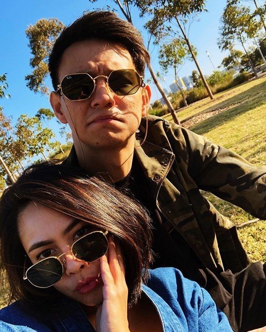 Marcell Darwin dan Nabila Faisal. [Instagram]