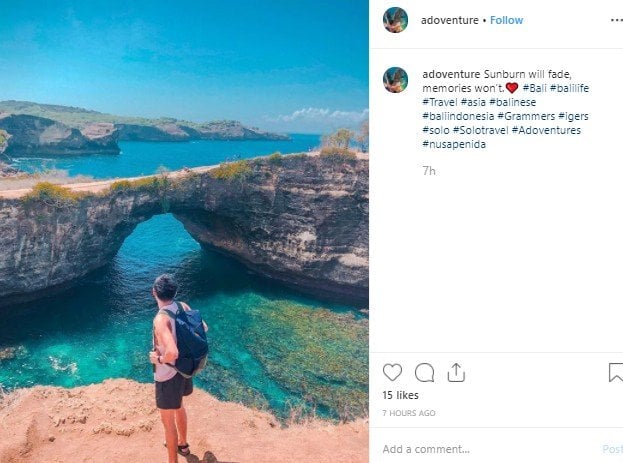 Nusa Penida. (Instagram/@adoventure)