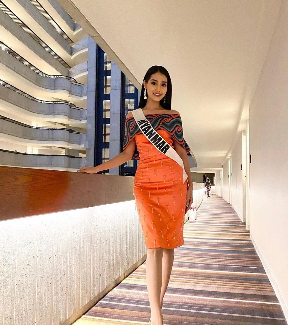 Miss Universe Myanmar 2019, Swe Zin Htet. (Instagram/@swe_zin_htet)