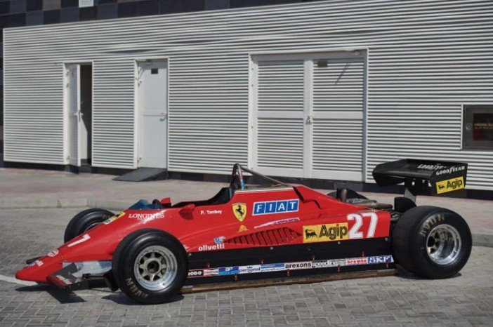 1982 Ferrari 126 C2 Formula 1. (silodrome.com)