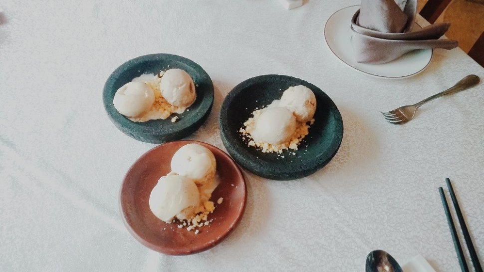 Pecel Gelato Hotel Tentrem Yogyakarta, Rasa Sambal Kacangnya Bikin Nagih!. (Suara.com/Dany Garjito)