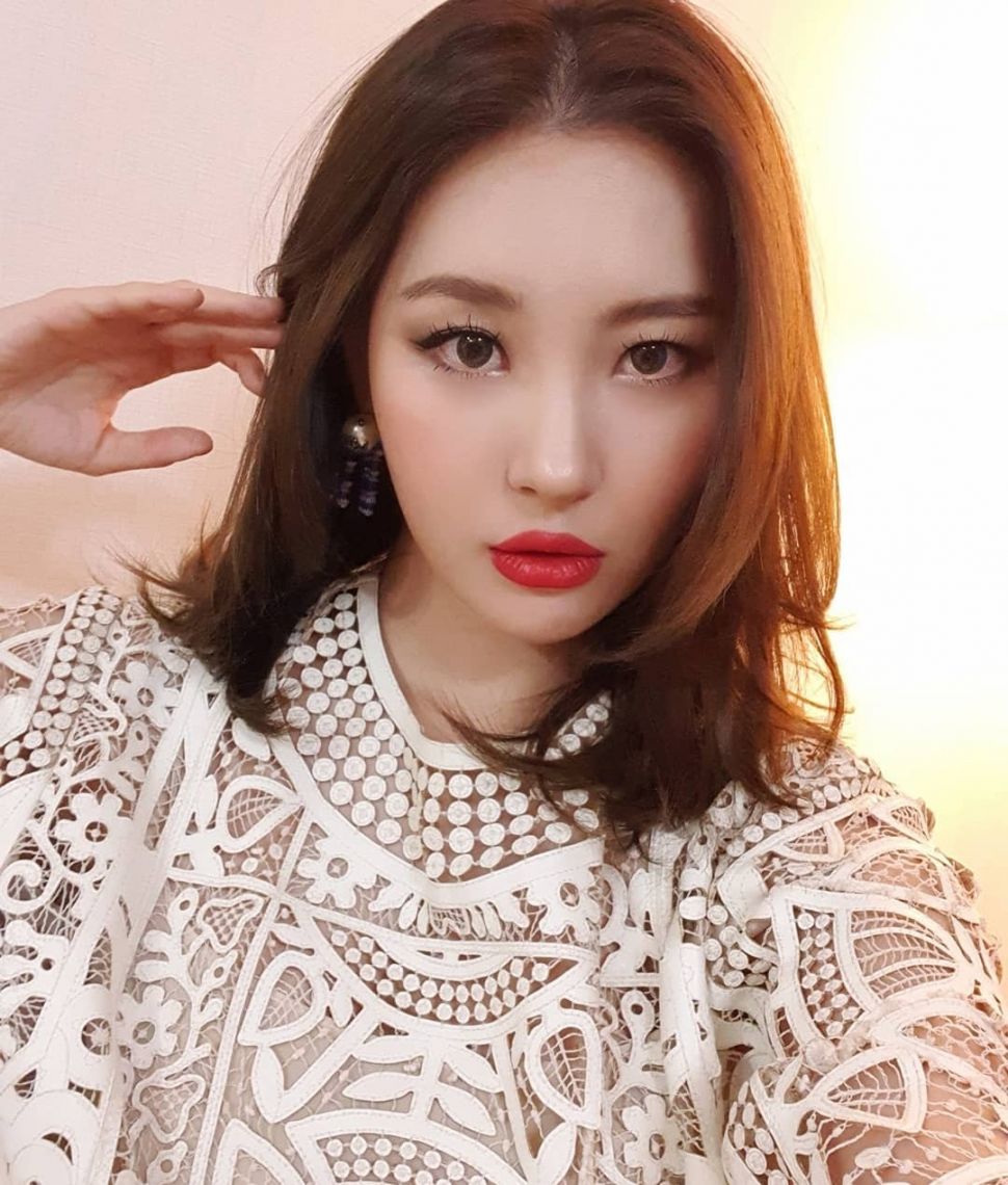 Sunmi. (Instagram/@miyayeah)