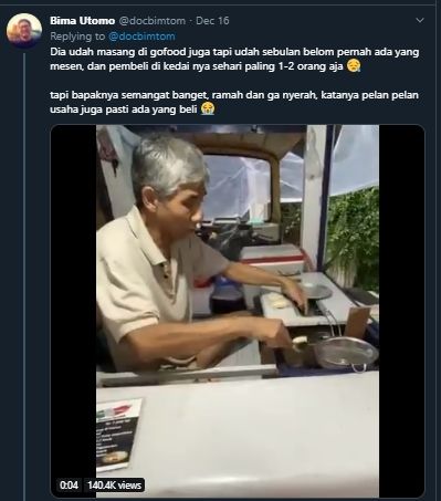 Viral, Pizza Goreng Murah Meriah dan Enak Harganya Cuma Rp 7 ribuan. (Twitter/@docbimtom)