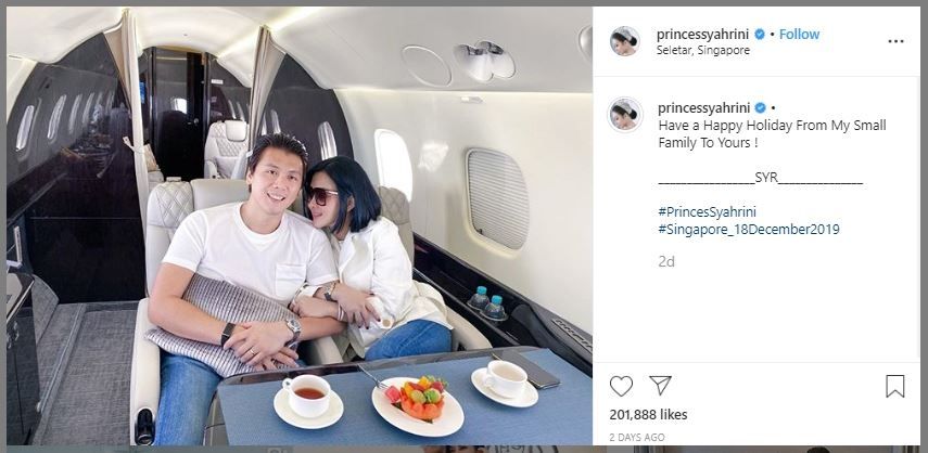 Syahrini Liburan Akhir Tahun di Luar Negeri (instagram.com/princessyahrini)