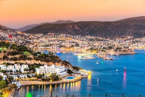 Kastil Bodrum, Turki. (Shutterstock)