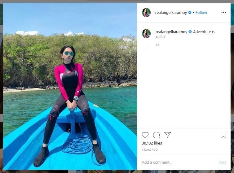 Liburan Angel Karamoy dan Anak-anak di Bali (instagram.com/realangelkaramoy)