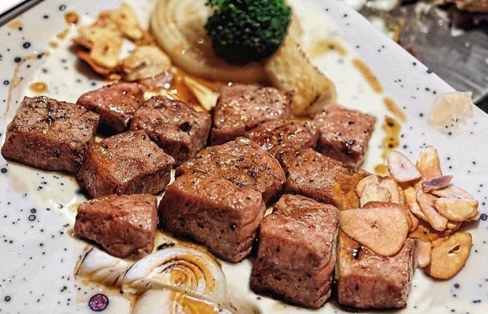 Teppan Tenderloin di Chibo. (Suara.com/Vessy Frizona)