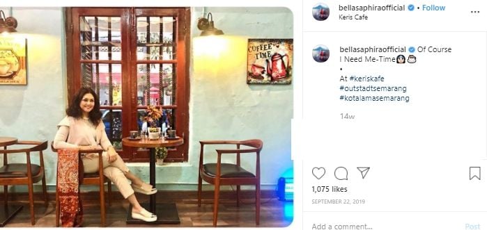 Keris Cafe di Semarang. (Instagram/@bellashapira)