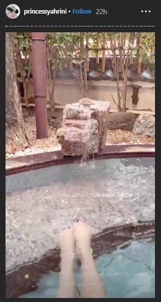 Syahrini Nikmati Onsen di Jepang (instagram.com/princessyahrini)