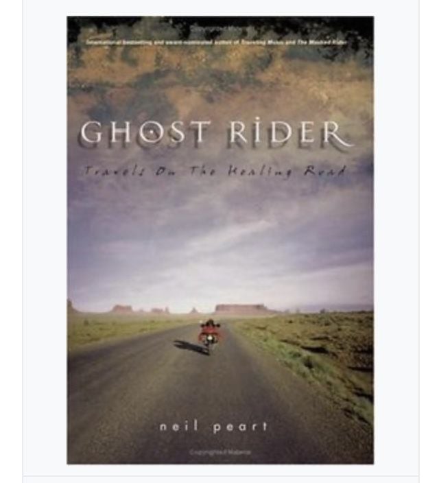 Buku Karya Neil Peart, Ghost Rider: Travels on the Healing Road [Amazon].