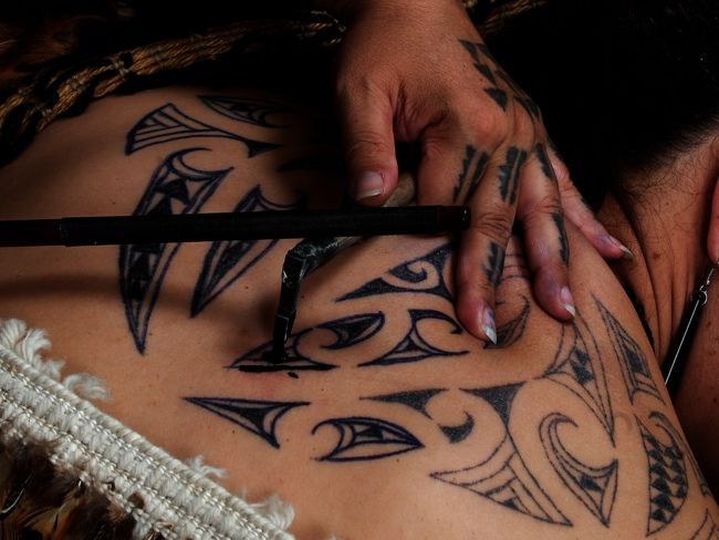 Tato Maori. (Tourism New Zealand)