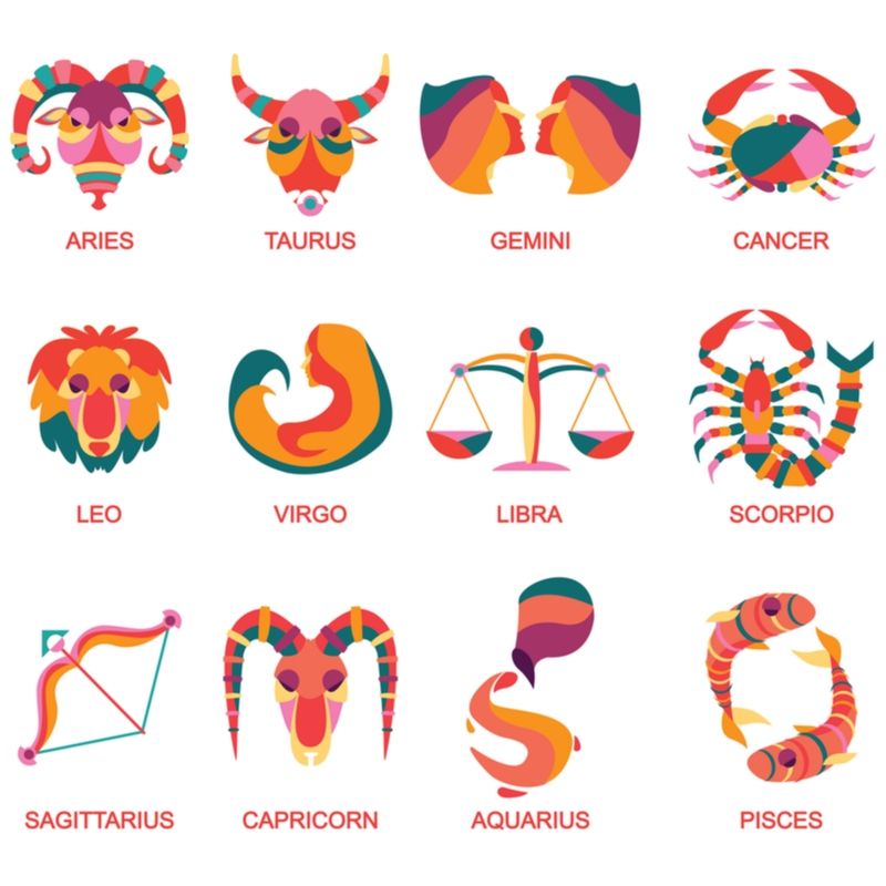 Ilustrasi zodiak, horoskop, astrologi. (Shutterstock)