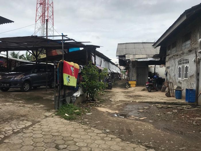 Situ Bunder, Depok, Jawa Barat, yang sekarang menjadi pabrik tahu. [Suara.com/Erick Tanjung]