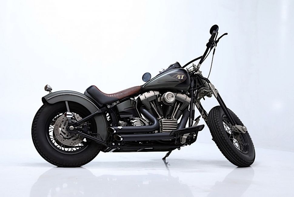 Motor Harley-Davidson milik Paul Walker. (autoevolution.com)