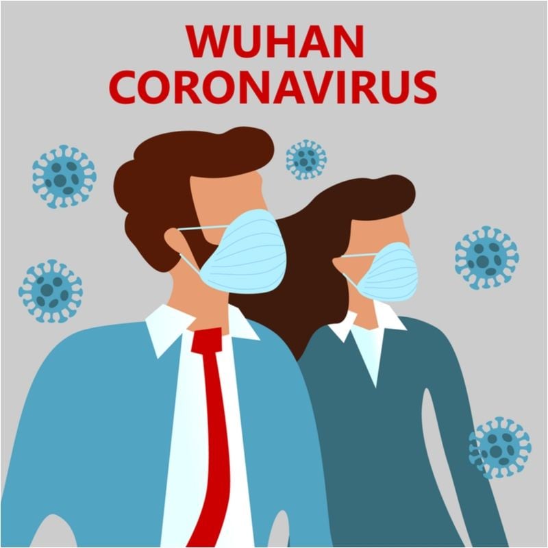 Virus Corona yang mewabah di Wuhan, China. (Shutterstock)