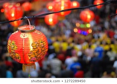 Ilustrasi Lampion Imlek (shutterstock)