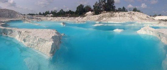 Danau Kaolin di Belitung. (Tripadvisor)