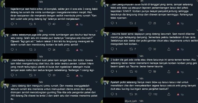 Kasus perampokan di Medan tak kunjung dituntaskan polisi. (Twitter)