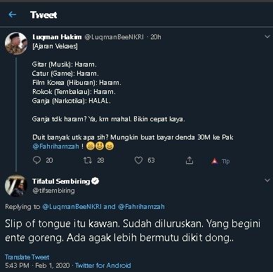 Denny Siregar Sebut PKS Halalkan Ganja, HNW Berang: Kembali Hoax Disebar
