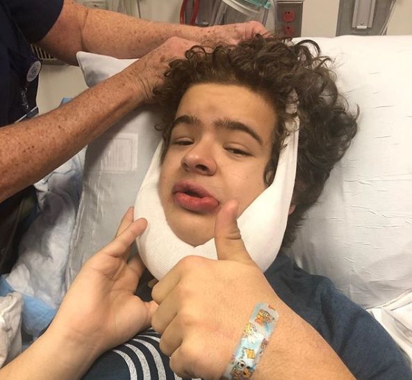 Gaten Matarazzo. (Instagram/@gatenm123)