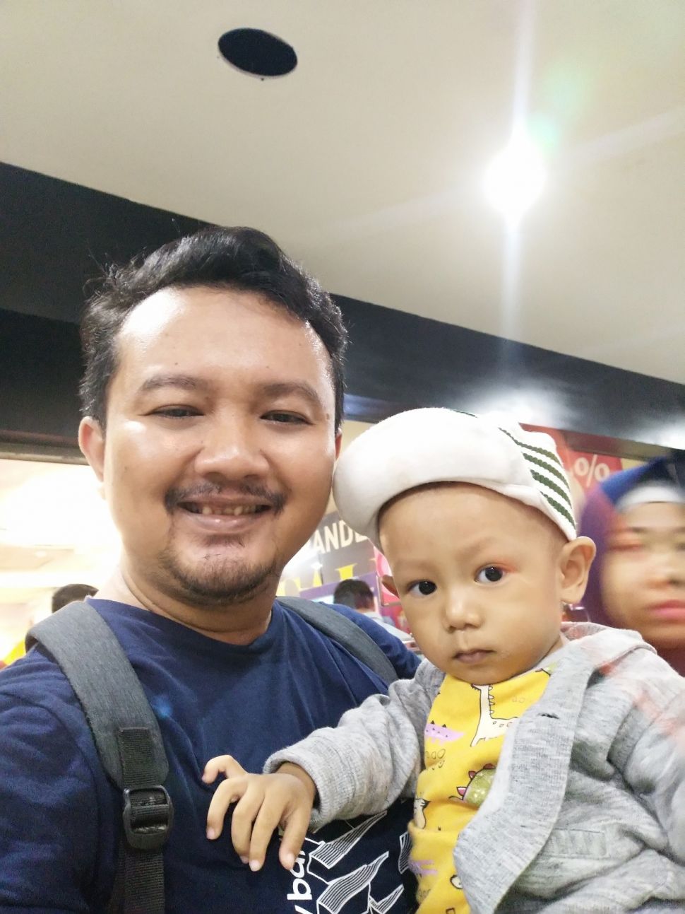 Hasil foto kamera depan Redmi 8A. [Suara.com/Tivan Rahmat]