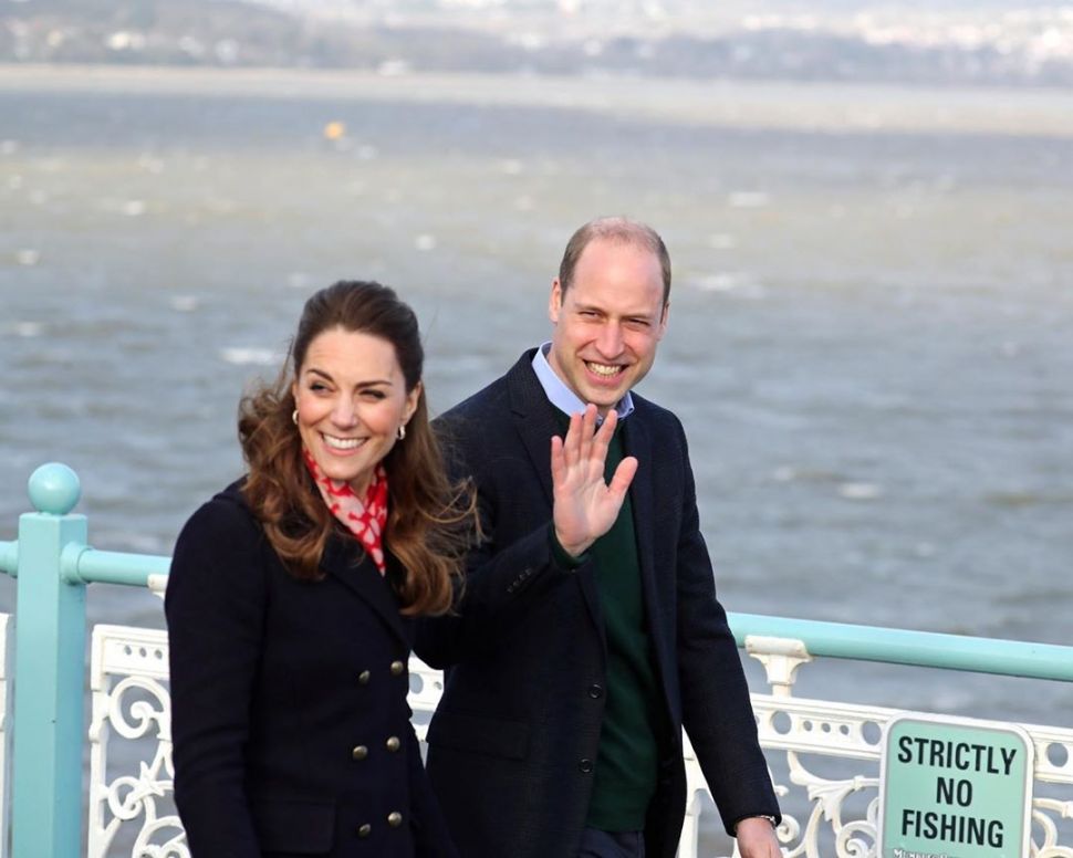 Pangeran William dan Kate Middleton. (Instagram/@kensingtonroyal)