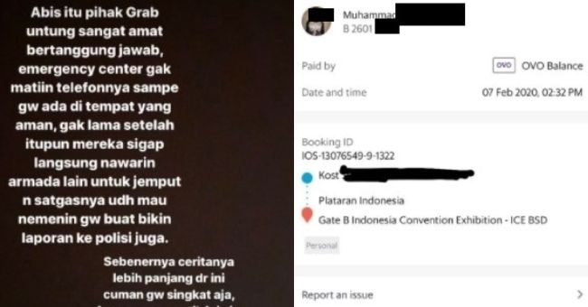 Cerita penumpang hampir jadi korban kejahatan sopir taksi online. (Twitter)