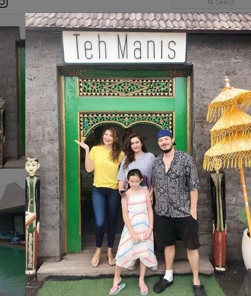 Nafa Urbach dan Zack Lee liburan bersama di Bali [Instagram]