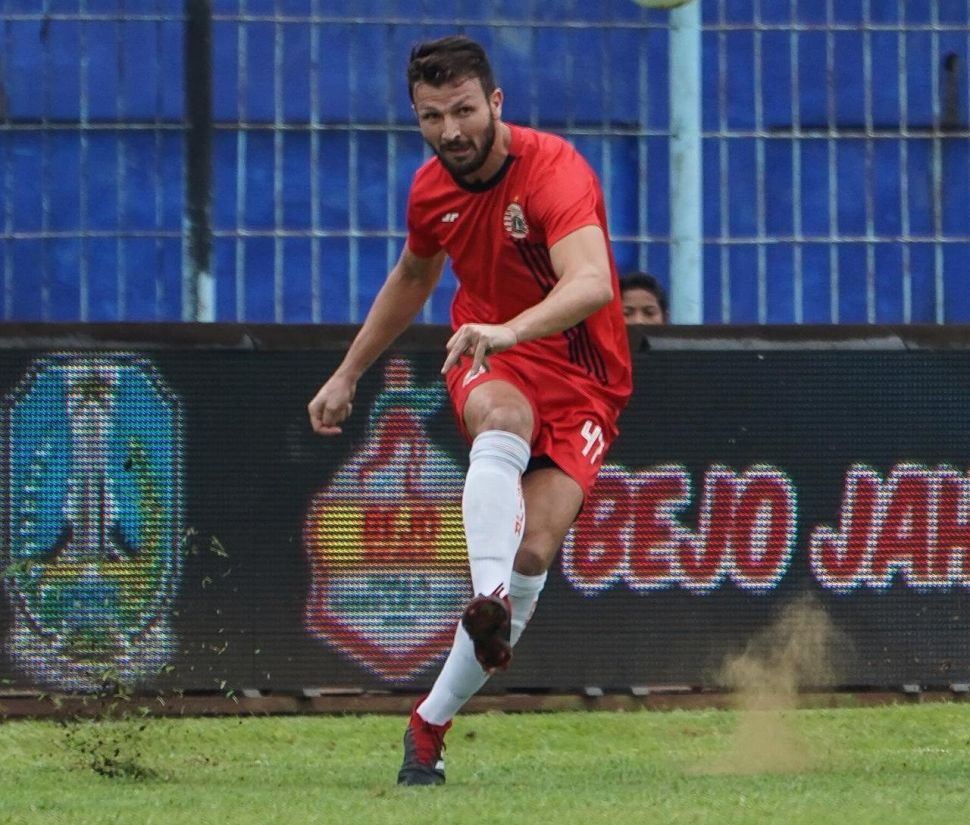 Persija Jakarta berhasil mengalahkan Persela Lamongan dengan skor 4-1 pada laga perdana Grup B Piala Gubernur Jatim 2020 di Stadion Kanjuruhan, Malang, Selasa (11/2/2020). (dok. Persija)