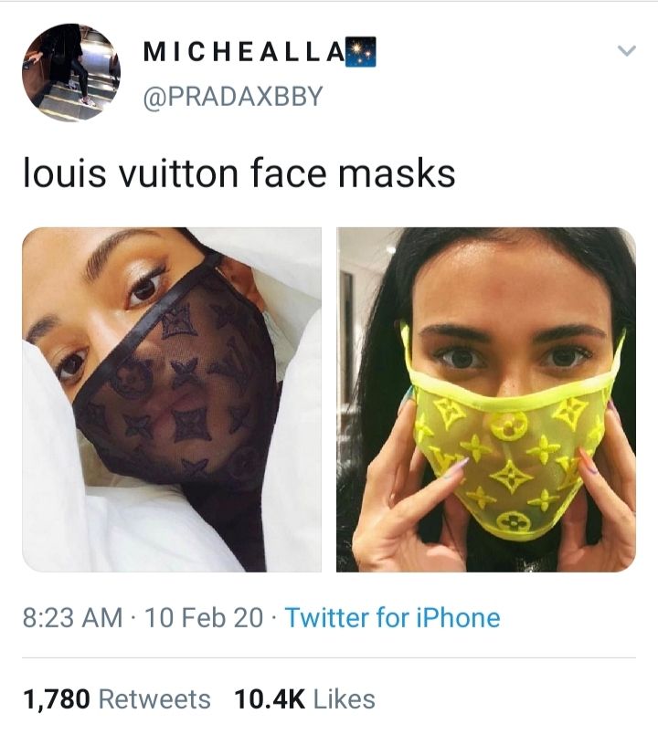 Louis Vuitton Masker 