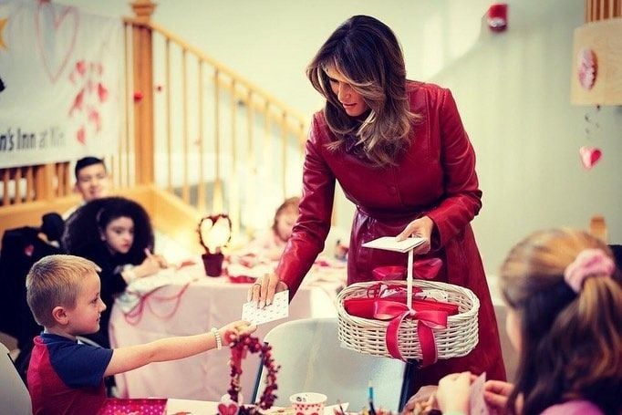 Melania Trump. (Instagram/@flotus)