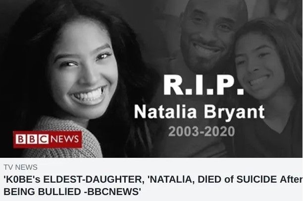 CEK FAKTA: Benarkah Natalia Putri Sulung Kobe Bryant Meninggal Karena Bunuh Diri?